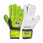 Luvas de Goleiro Poker Semi Profissional Multiterreno Champion 8 VERDE/PRETO