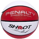 Bola de Basquete Penalty Shoot X BRANCO/VERMELHO