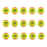 Kit Bolas Beach Tennis Penalty XXII Stage 2 - 15 Unidades Amarelo/Laranja