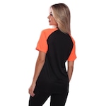 Camiseta de Treino Whats Wear Raglan Dry Fit Proteção Solar Uv - Feminina LARANJA