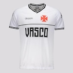 Camisa do Vasco Kappa Supporter Bicolor - Masculina BRANCO