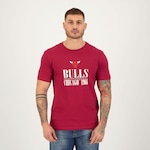 Camiseta New Era NBA Chicago Bulls Classic - Masculina VERMELHO