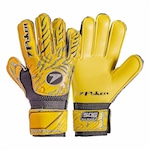 Luvas de Goleiro Poker Semiprofissional Champion 8 Multiterreno - Infantil AMARELO