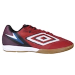 Chuteira Futsal Umbro Sala V Premier - Adulto VERMELHO/BRANCO