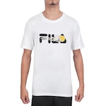 Camiseta Fila Tennis Graphics - Masculina BRANCO/PRETO