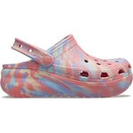 Sandália Crocs Marbled Cutie Clog - Infantil ROSA