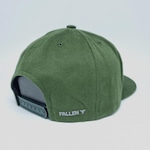 BONÉ ABA CURVA FALLEN SARJA BORDADO - SNAPBACK - ADULTO VERDE ESCURO