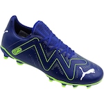 Chuteira de Campo Puma Future Play FG/AG BDP - Adulto AZUL