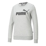 Blusão de Moletom sem Capuz Puma Essentials Logo - Feminino CINZA