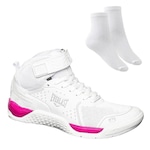 Kit Tênis Everlast Monster II + Meia - Feminino BRANCO