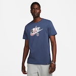 Camiseta Paris Saint-Germain Nike Futura - Masculina AZUL