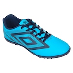 Chuteira Society Umbro Beat - Adulto AZUL CLA/AZUL ESC