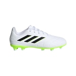 Chuteira de Campo adidas Copa Pure P3 - Infantil BRANCO