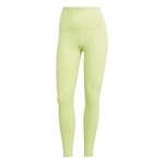 Calça Legging adidas7/8 Cós Cruzado Yoga Studio Luxe - Feminina VERDE