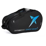 Raqueteira de Beach Tennis Drop Shot Naos 2.2 PRETO/AZUL