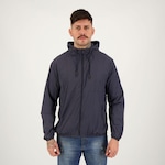 Jaqueta Corta Vento com Capuz Veztro Anorak - Masculina AZUL ESCURO