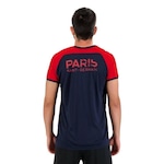 Camiseta Paris Saint-Germain Balboa Messi - Masculina AZUL ESC/VERMELHO