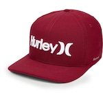 Boné Hurley Aba Curva One&Only - Snapback - Adulto VERMELHO