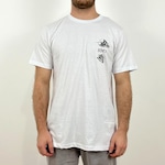 Camiseta Rvca Tiger Beach - Masculina BRANCO