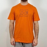 Camiseta Dc Star Outline - Masculina LARANJA