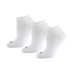 Kit Meias Cano Baixo Penalty Esportiva - 3 Pares - Adulto BRANCO