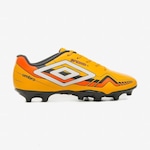 Chuteira Campo Umbro Prisma + - Adulto AMARELO/BRANCO