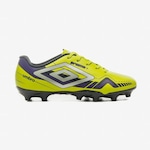 Chuteira Campo Umbro Prisma + - Adulto VERDE/CINZA ESC