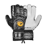 Luvas de Goleiro Poker Profissional Firmness 4 Adulto PRETO