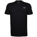 Camiseta New Balance Tenacity Logo - Masculina PRETO