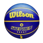 Bola de Basquete Wilson NBA Player Icon Azul/Amarelo