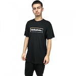 Camiseta Quiksilver Simple Lock Masculina PRETO