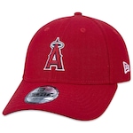 Boné New Era 940 Snapback Los Angeles Angels MLB Aba Curva VERMELHO