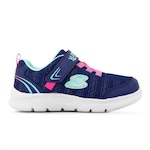 Tênis Skechers Comfy Flex 2.0 - Infantil AZUL ESC/ROSA