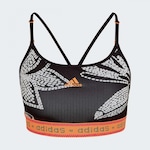 Top adidas Farm Rio - Feminino PRETO/LARANJA