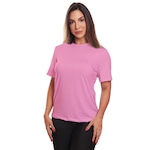 Camiseta Adriben Dry Fit Proteção Solar Uv Térmica Academia - Feminina ROSA