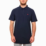 Camisa Polo Quiksilver Embroidery - Masculina PRETO