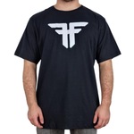 Camiseta Fallen Silk Trademark - Masculina PRETO