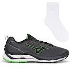 Tênis Mizuno Wave Dynasty 5 + 1 Par de Meias Color Sports - Masculino CHUMBO