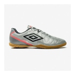 Chuteira Futsal Umbro Attak Eternal - Adulto CINZA/PRETO