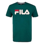 Camiseta Fila Letter Premium II - Masculina VERDE