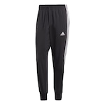 Calça adidas 3 Listras - Masculina PRETO/BRANCO