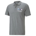 Camisa Polo Puma BMW M Motorsport Essentials - Masculina CINZA