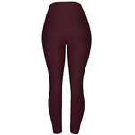 Calça Legging Run More Rm Compression - Feminina Vinho/Preto