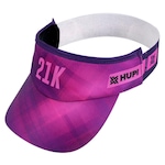 Viseira para Corrida Hupi 21K Blurry - Adulto ROSA