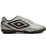 CHUTEIRA SOCIETY UMBRO PLASMA - ADULTO CINZA/PRETO