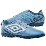 CHUTEIRA SOCIETY UMBRO PLASMA - ADULTO AZUL CLA/BRANCO