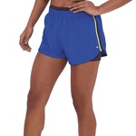 Shorts Alto Giro 2 Em 1 Hyper e Maciel - Feminino AZUL/MARROM