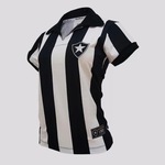 Camisa do Botafogo 1962 Futfanatics - Feminina PRETO