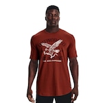 Camiseta Under Armour Project Rock - Masculina VERMELHO