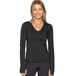 Camiseta Run More Thermo - Feminina PRETO